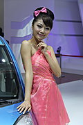 车展最美车模