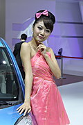 车展最美车模