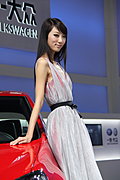 车展最美车模