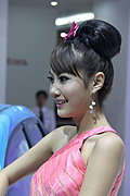 车展最美车模