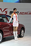 车展最美车模