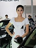 车展车模