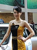车展车模