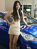 车展美女