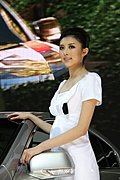 车模美女