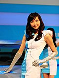 车模美女