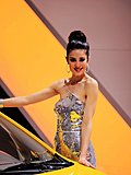 车模美女
