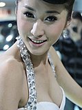 美胸模特