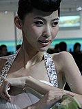 美胸模特
