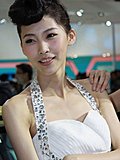 美胸模特