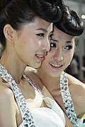 美胸模特