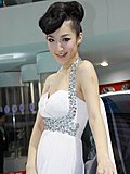 车展美女模特