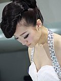车展美女模特