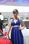 名车靓模齐聚成都车展