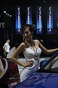 名车靓模齐聚成都车展