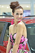 2012广州车展车模 