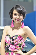 2012广州车展车模 