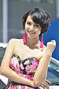 2012广州车展车模 