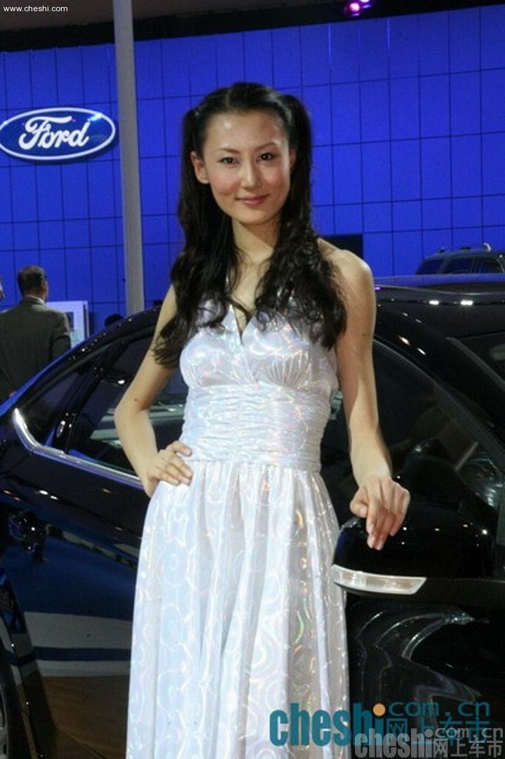 07上海车展美女车模
