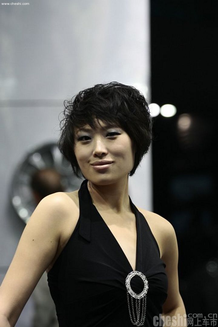 07上海车展美女车模