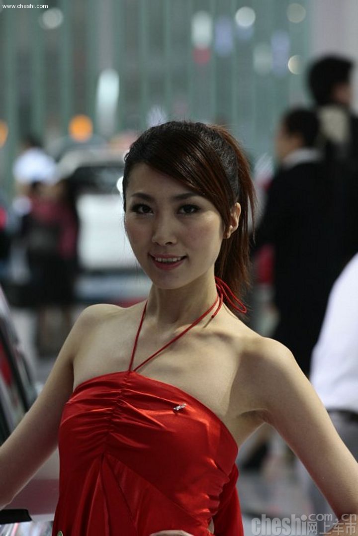 07上海车展美女车模