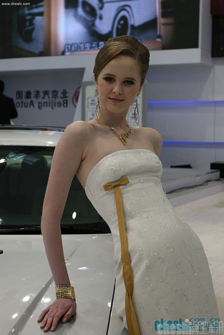 07上海车展美女车模