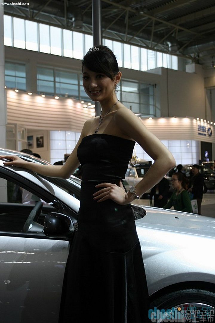 07上海车展美女车模