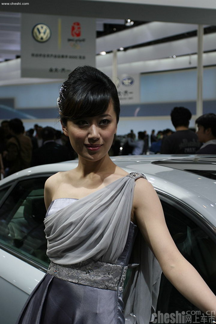 07上海车展美女车模