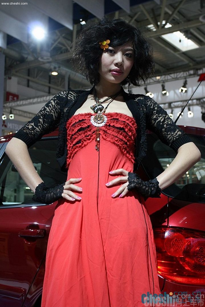 07上海车展美女车模