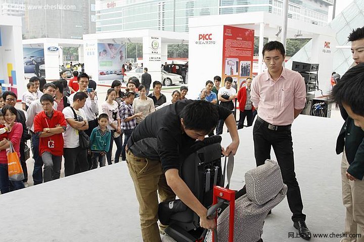 武汉安全车展现场