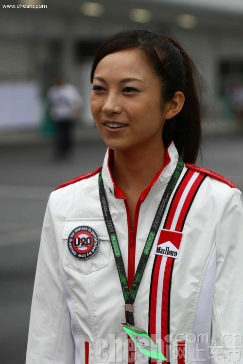 F1美女引导