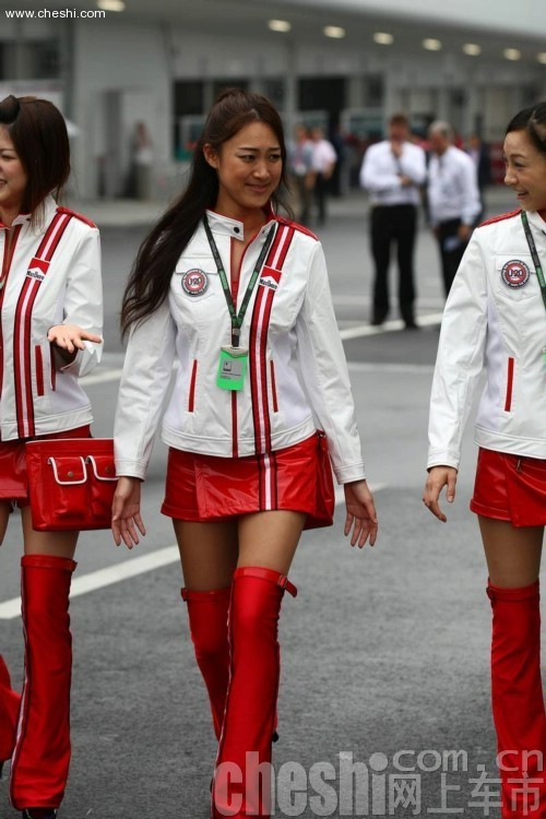 F1美女引导