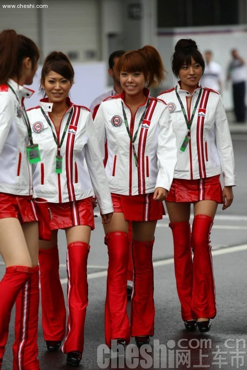 F1美女引导