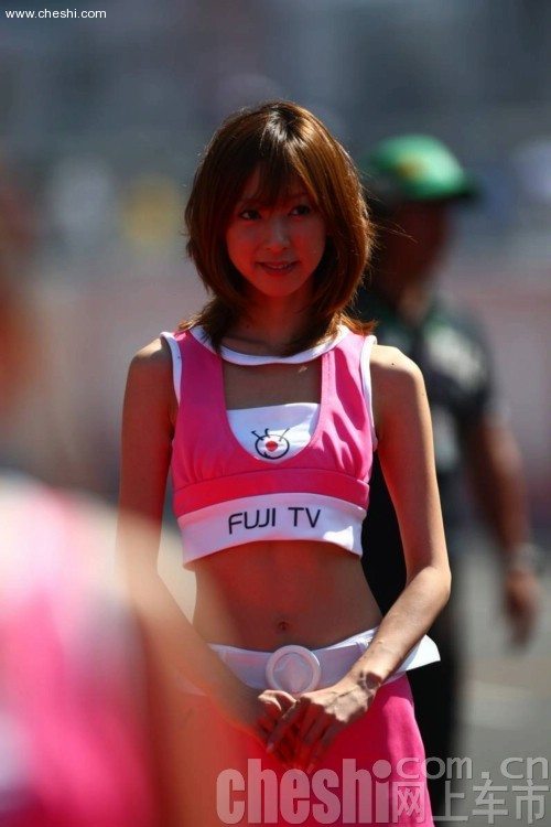 F1美女引导
