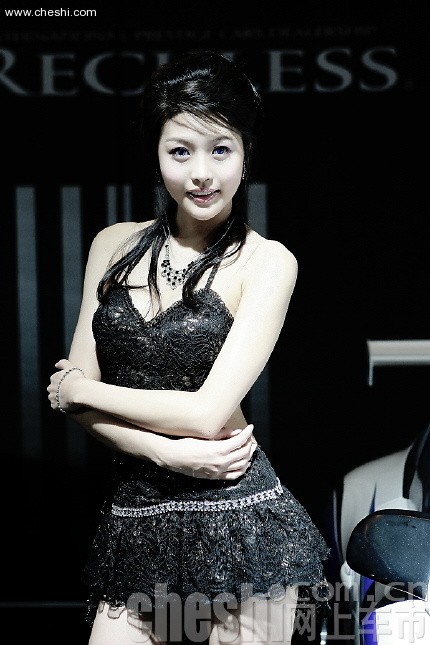 熟女车模