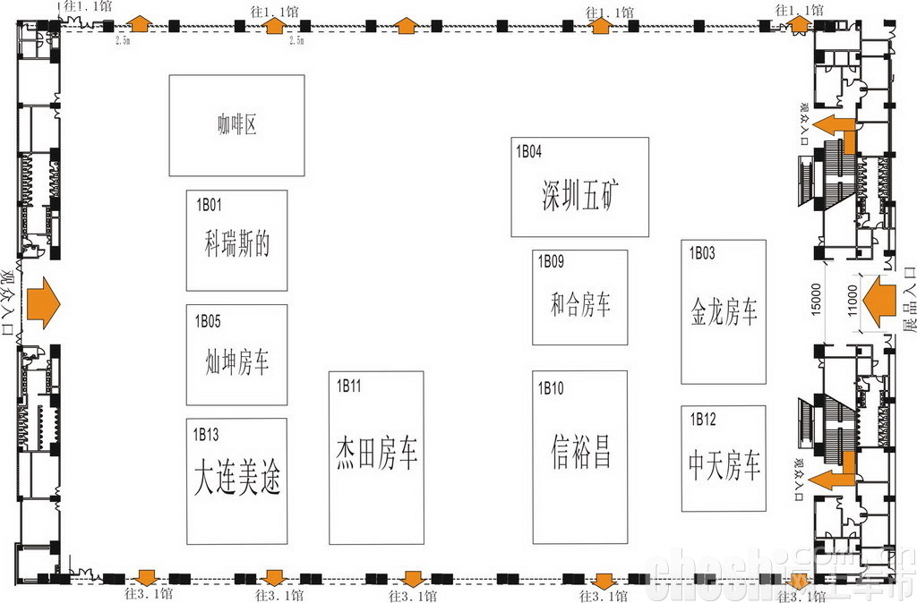 一层分布图
