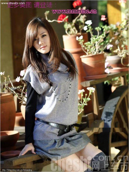 韩国车模皇后黄美熙个人性感写真