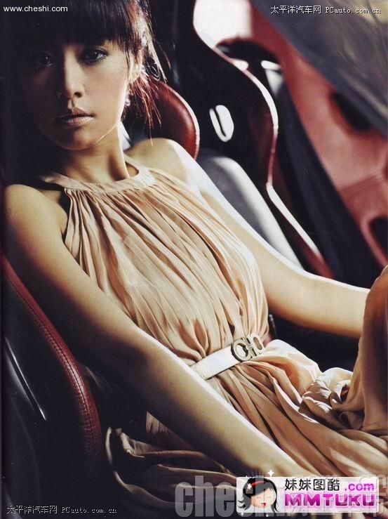 甜美林心如变身酷辣妹
