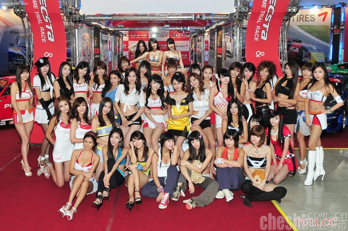 2009韩国首尔汽车展模特写真