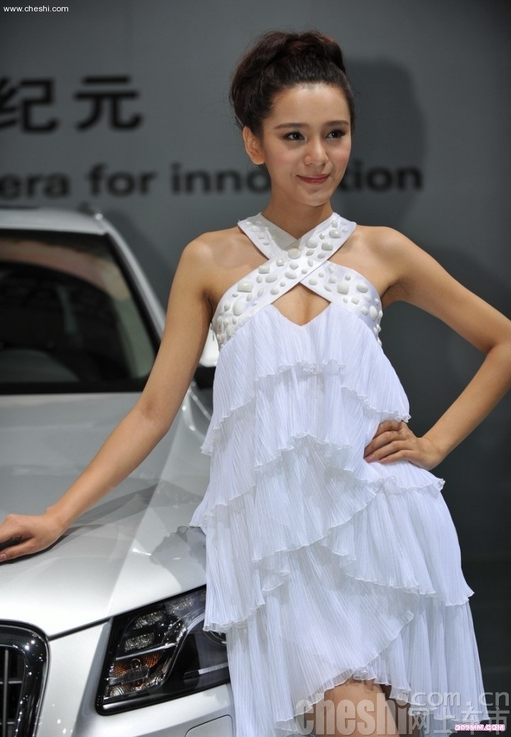 2009广州车展车模侧脸写真