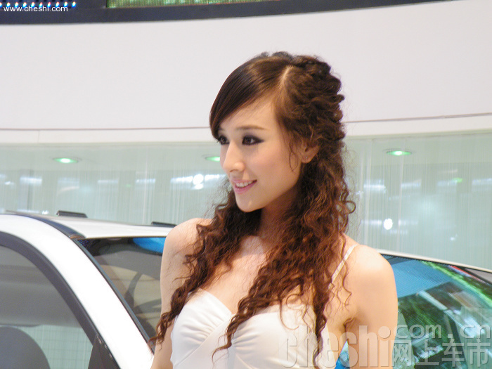 2009上海国际车展美丽车模系列