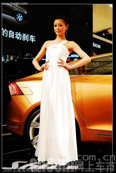 2009上海国际车展美丽车模系列