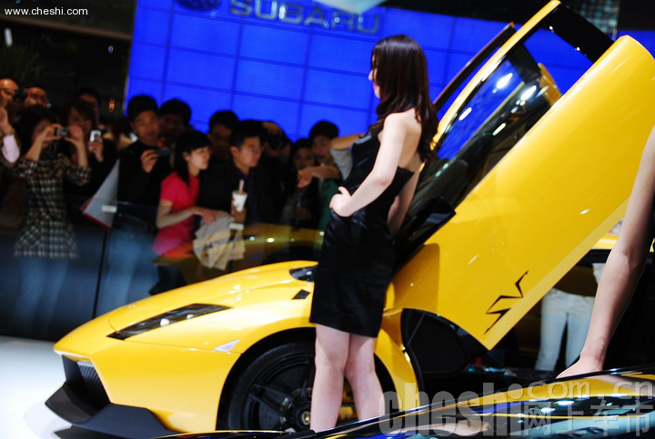 Auto Shanghai 2009 -车模全身