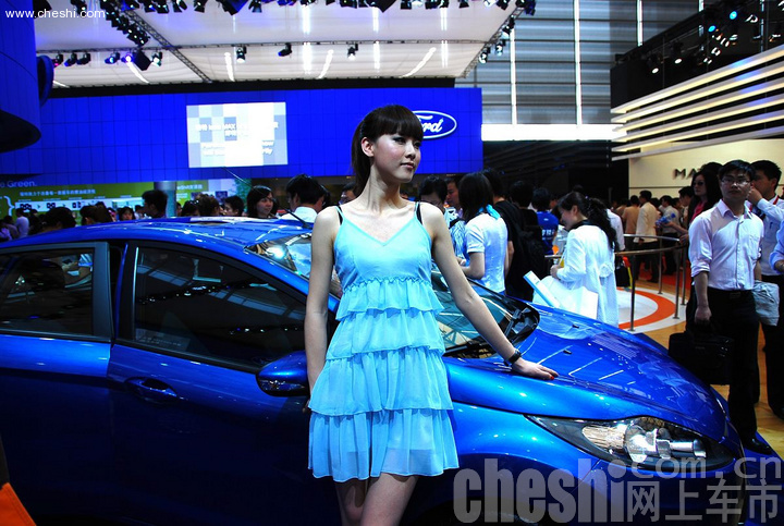 Auto Shanghai 2009 -车模全身