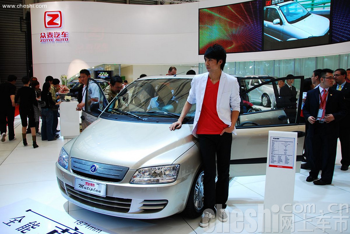 Auto Shanghai 2009 -车模全身