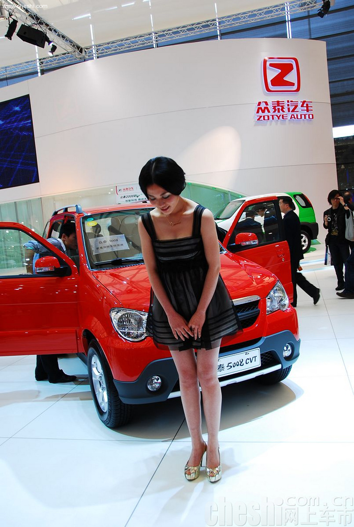 Auto Shanghai 2009 -车模全身