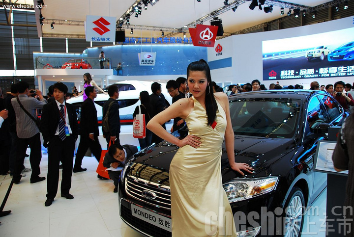 Auto Shanghai 2009 -车模全身