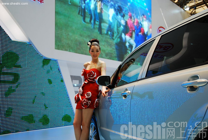 Auto Shanghai 2009 -车模全身
