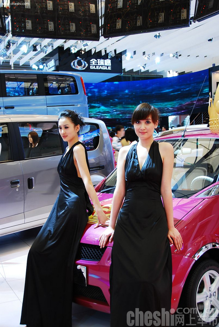 Auto Shanghai 2009 -车模全身