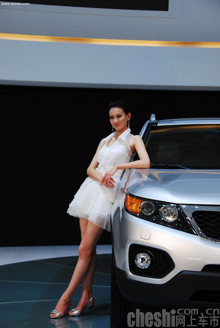 Auto Shanghai 2009 -车模全身